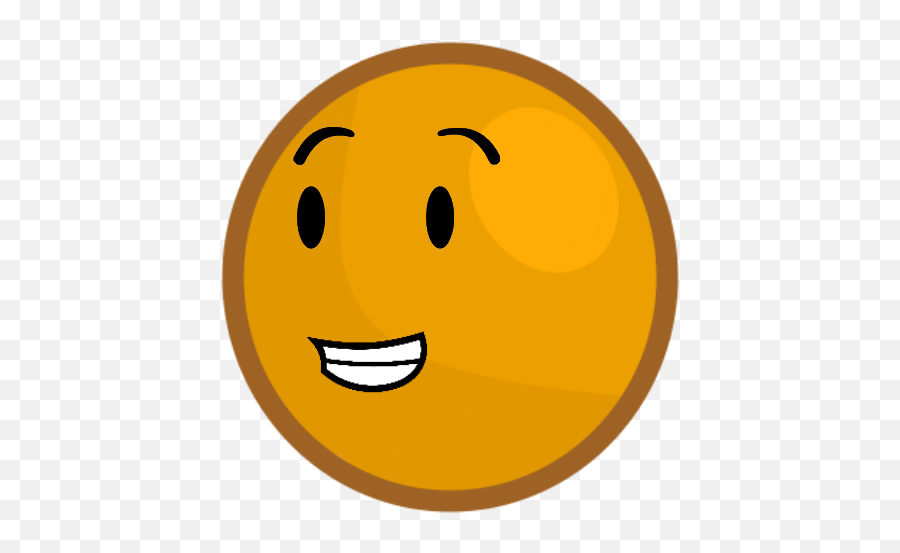 Orange Ball Pose - Smiley Emoji,Ring Emoticon