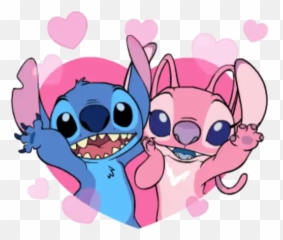 Stitch U0026 Angel Stickers For Whatsapp - Stitch Y Angel Gif Emoji,Stitch Emoji