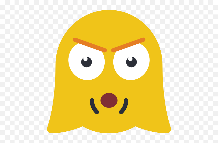 Ghost - Free Smileys Icons Flushed Blob Emoji Transparent,Ghost Emoticons