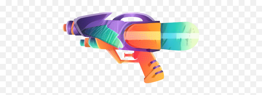 Toy Squirt Gun Water Gun Weapon Play - Water Gun Transparent Png Emoji,Water Squirt Emoji