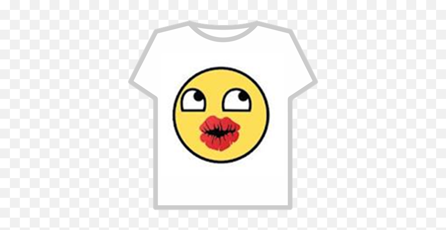 Epic Face Kiss - Roblox Egg Hunt T Shirt Roblox Emoji,Emoticon Kiss