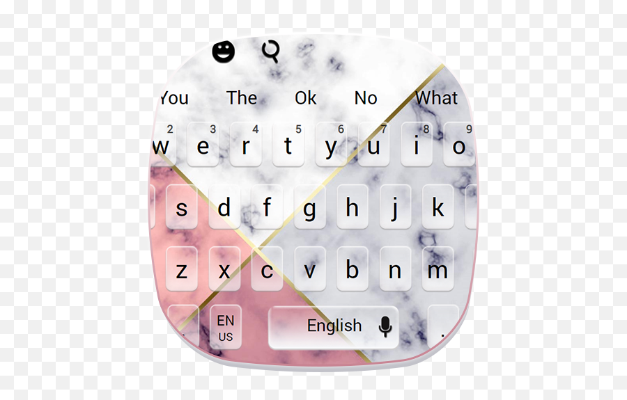 Marble Keyboard - Circle Emoji,Dx Emoji