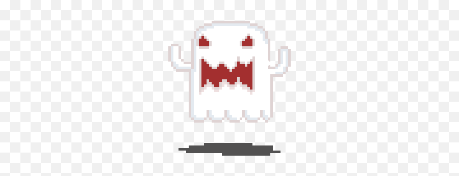 Mean Ghost Stickers Find The Best Gif Sticker On Gfycat - Scary Cartoon Ghost Gif Emoji,Spooked Emoji