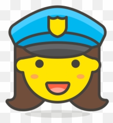 189 - Policeman Face Clipart Emoji