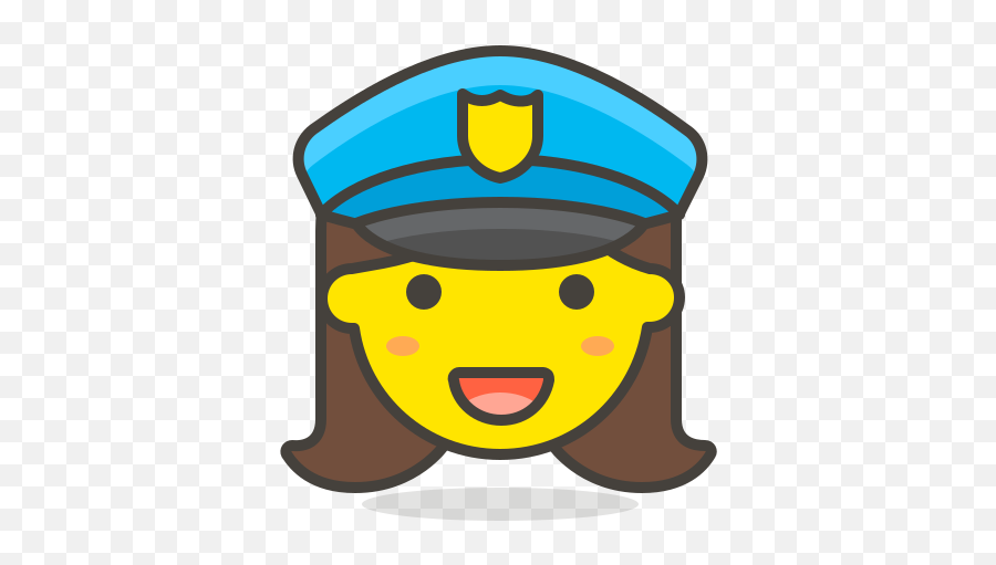 189 - Policeman Police Face Clipart Emoji,Snapchat Emoji Art