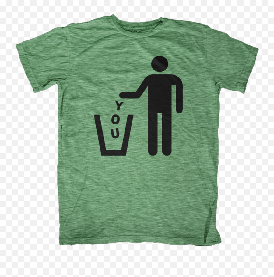 Taking Out The Trash T - Shirt Trash And Recycling Symbol Emoji,Women's Emoji Shirt