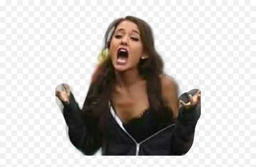 Ariana Grande Arimojis Whatsapp Stickers - Stickers Cloud Ariana Grande Whatsapp Sticker Emoji,Ariana Grande Emoji