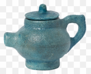 Buy Mughal Blue Pottery Tea Kettle L - Serveware Emoji,Teapot Emoji