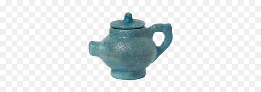 Buy Mughal Blue Pottery Tea Kettle L - Serveware Emoji,Teapot Emoji