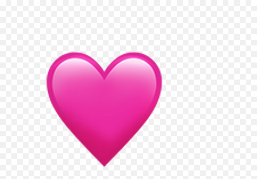 Cute Aesthetic Pink Heart Clipart - Light Purple Heart Emoji,Pink Hearts Emoji On Snapchat