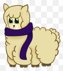 Alpaca Clipart Fluffy Picture - Cartoon Emoji,Alpaca Emoji