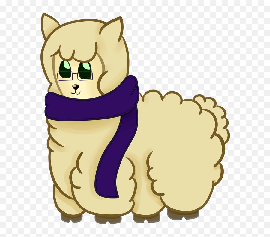 Alpaca Clipart Fluffy Picture - Cartoon Emoji,Alpaca Emoji