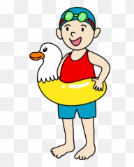 Swimming Father And Kids Playing In A Pool African American - Going To Swim Clipart Emoji,African Emoji