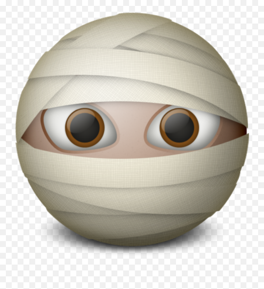 Mq Mummy Head Emoji Emojis Halloween - Mummy Clipart Face,Mummy Emoji