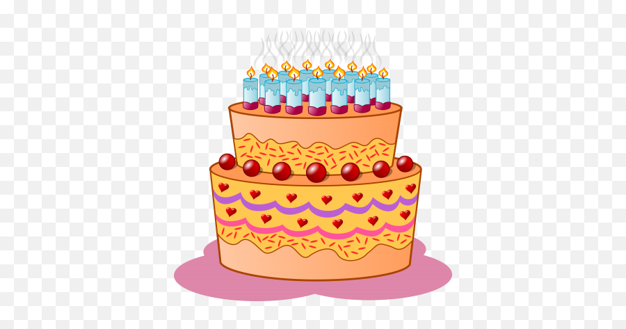 Birthday Candles 6 Years Clipart Hd - Birthday Cake Clip Art Emoji,Emoji Birthday Candles