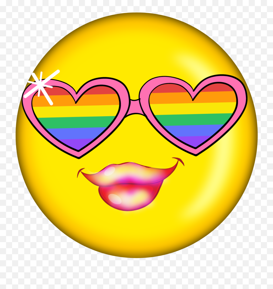 Lgbt Love Emoji - Smiley,Love Emoji Stickers