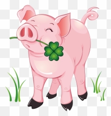 Pigs Clipart Tired Pigs Tired - Pig Clipart Emoji,Emoji Leaf And Pig