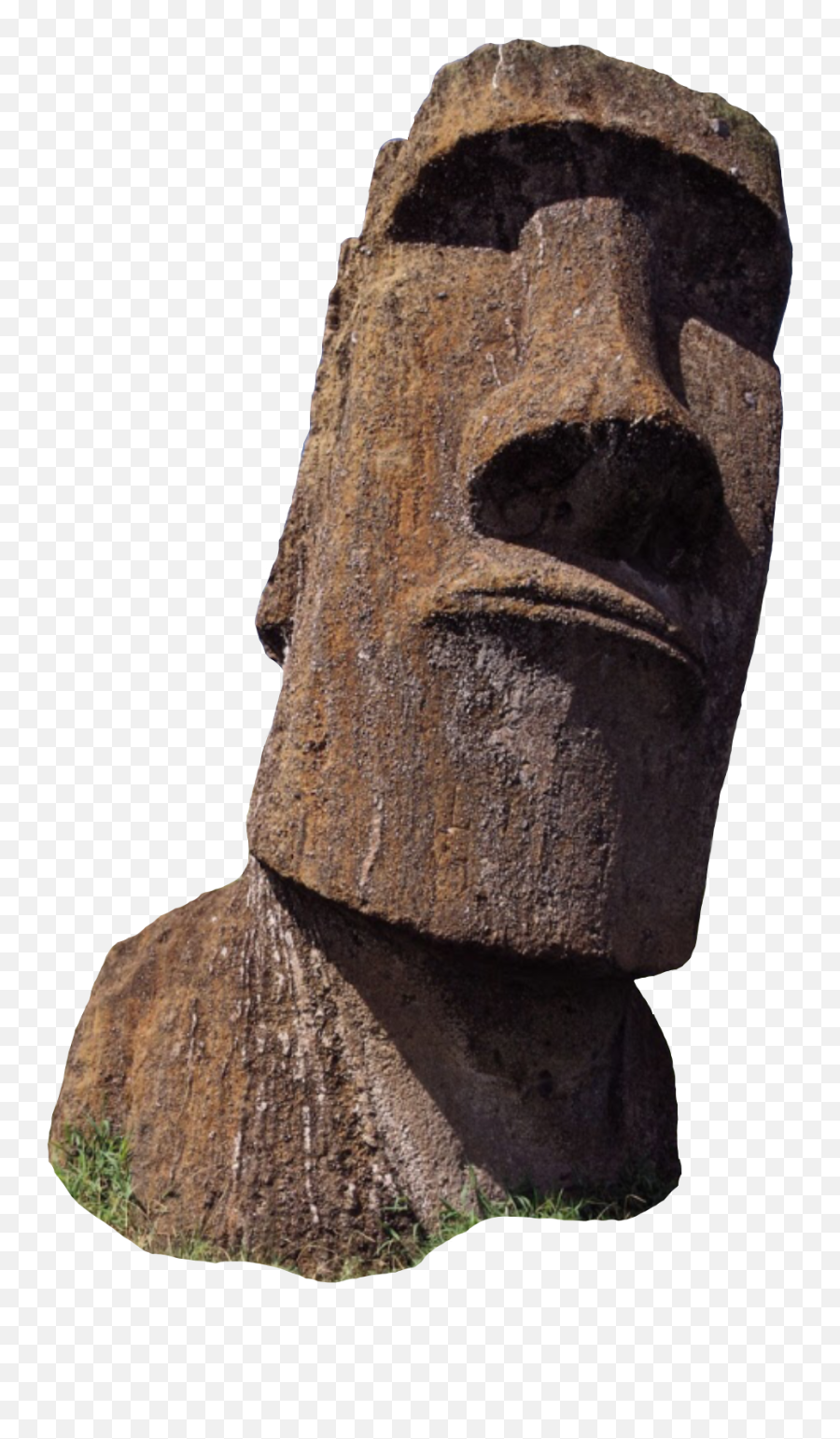 Easterisland Moai Landmark Freetoedit - Easter Island Head Stones Emoji,Moai Emoji