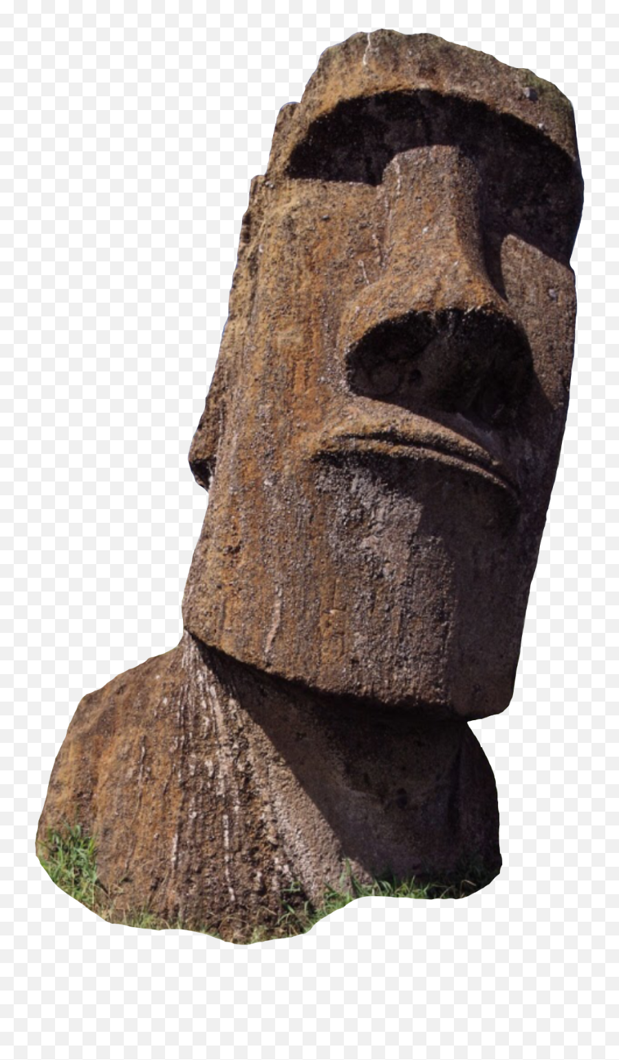 Moai Easter Island Head Statue Emoji Meme | Sticker