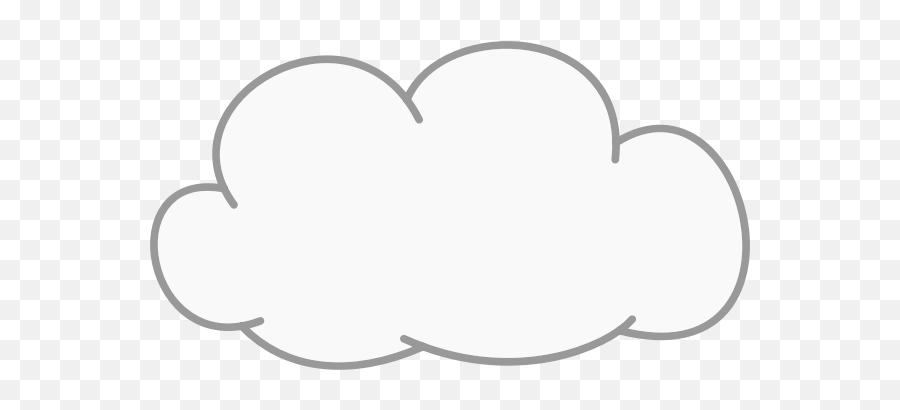 Cumulus Cloud - Clip Art Emoji,Three Leaf Clover Emoji