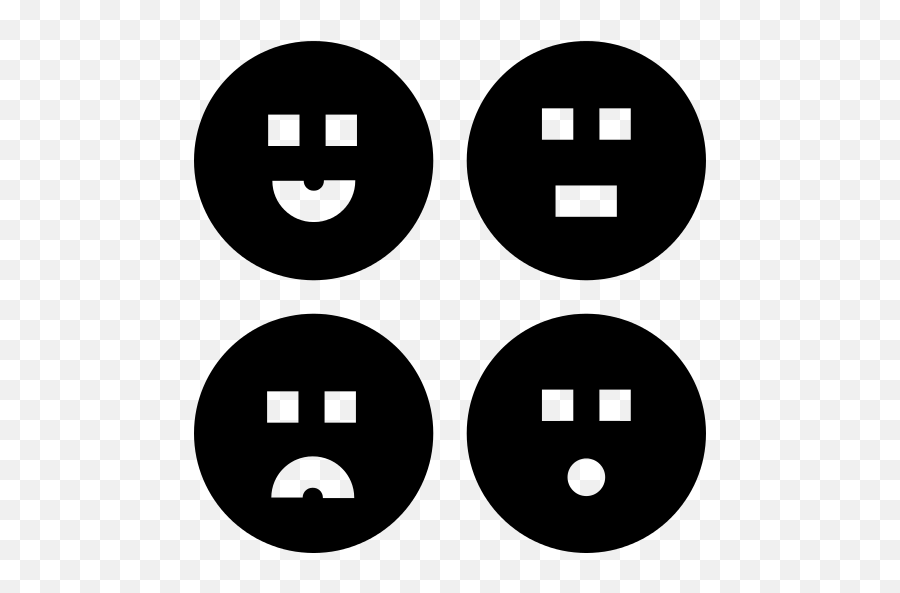 Emoticons Smiley Png Icon - Circle Emoji,Texting Emoticons Symbols