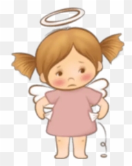 Angelito Cute Stickers For Whatsapp - Sticker Emoji,Emoji Angelito