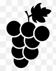 Grapes Fruits Fresh Slice Wine Svg - Sabesp Park Butantan Emoji,Grape Emoji