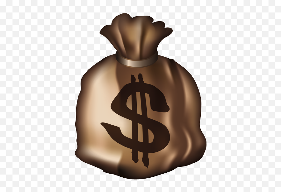 Emoji - Illustration,Money Bag Emoji
