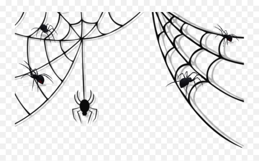 Spider Halloween Spiders Spiderweb Spiderwebs Spooky - Transparent Spider Web Clipart Emoji,Spider Web Emoji