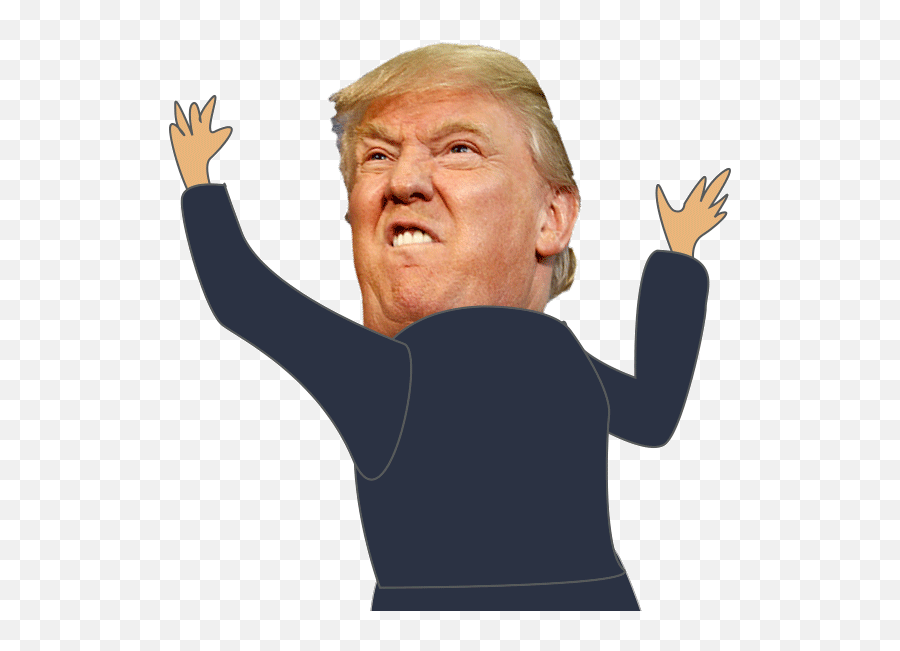 Top Donald Trump Stickers For Android Ios - Trump On A Flump Emoji,Trump Emoji