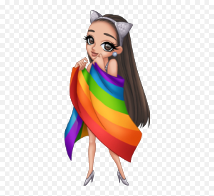 Report Abuse - Sweetener Ariana Grande Stickers Clipart Lgbt Ariana Grande Pride Emoji,Ariana Grande Emoji