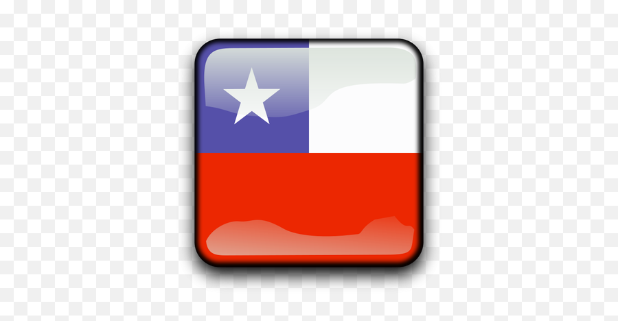 Chile Vector Flag Button - Hd Bandera Chile Emoji,Dominican Republic Flag Emoji