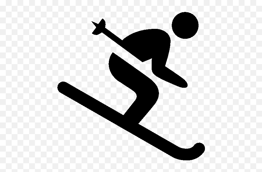 Sports Skiing Icon - Skiing Icon Png Emoji,Ski Emoji