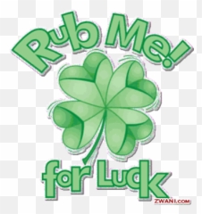 Top Luck Me Stickers For Android U0026 Ios Find The Best Gif - St Paddys Day Rub Me For Luck Emoji,Shamrock Emoticon