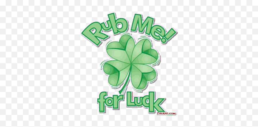 Top Luck Me Stickers For Android U0026 Ios Find The Best Gif - St Paddys Day Rub Me For Luck Emoji,Shamrock Emoticon