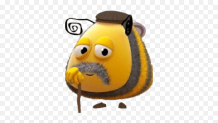 Grandpa Bee The Hive Tv Show Wiki Fandom - Grandpa Bee Emoji,Bee Emoticon