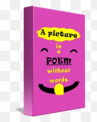 A Picture Is Poem Without Words Emoji