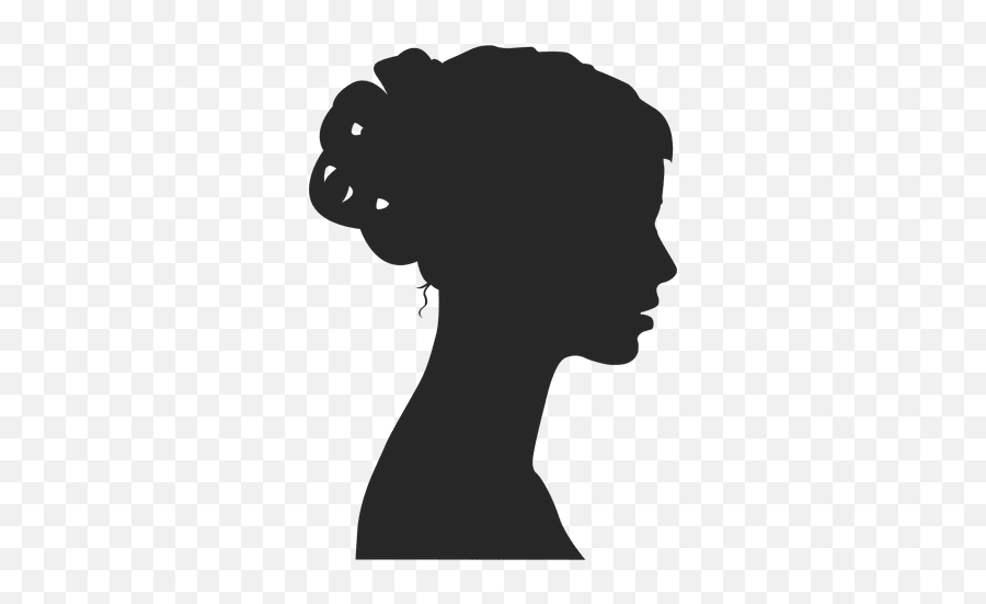 Face Silhouette Transparent - Girl Profile Png Emoji,Woman Facepalm Emoji