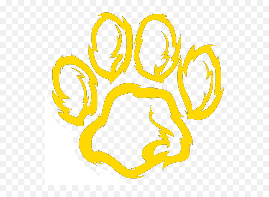 Wildcat Paw Free Download Clip Art - Webcomicmsnet Wild Cat Logo Yellow And Black Emoji,Paw Print Emoticon