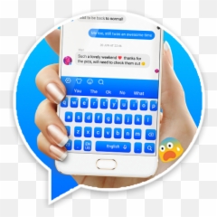 Download Keyboard Theme For Facebook Messenger For Android - Hand Emoji,Rasta Emoticons