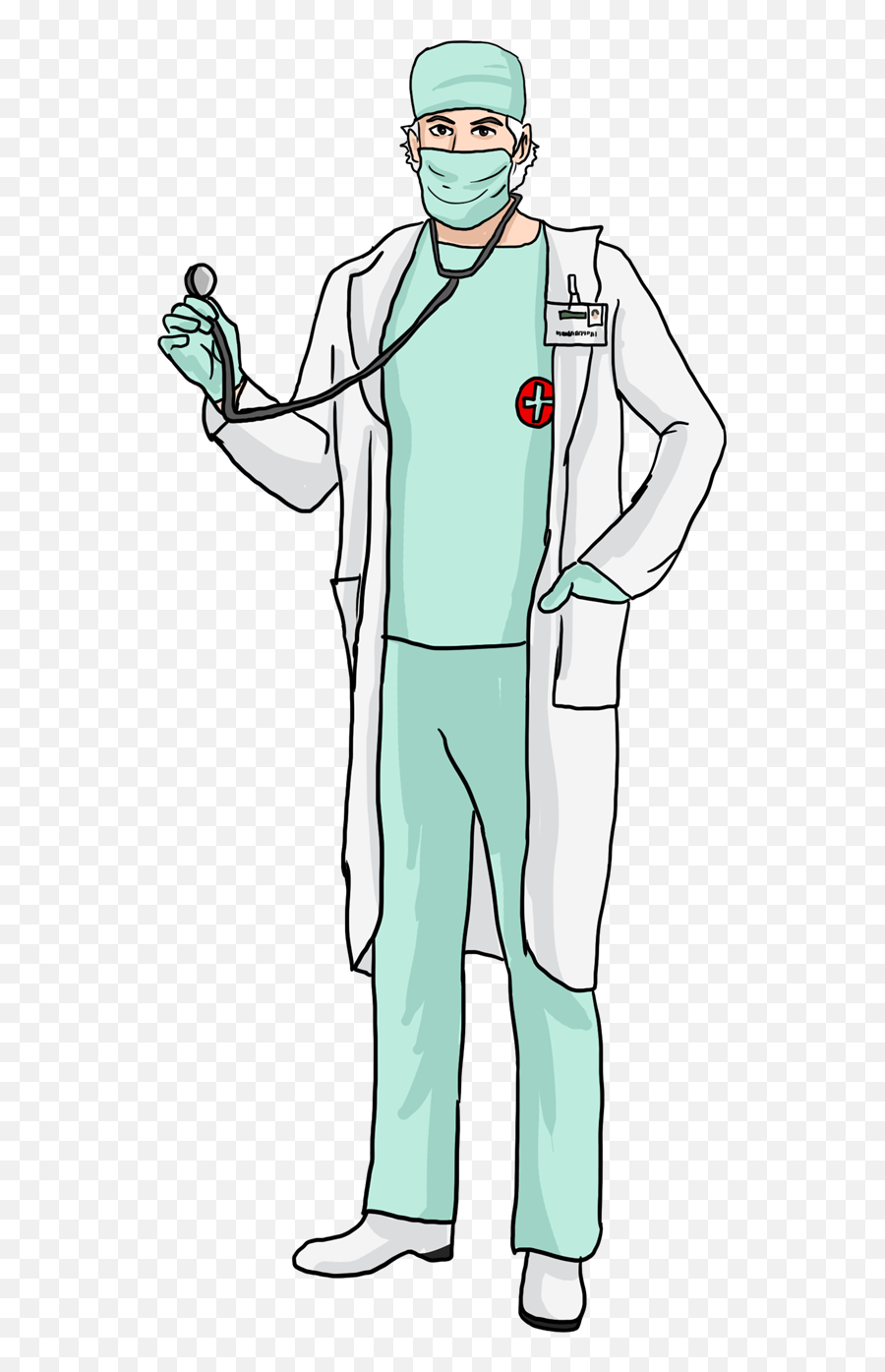 Surgeon Clipart - Surgeon Transparent Emoji,Surgeon Emoji