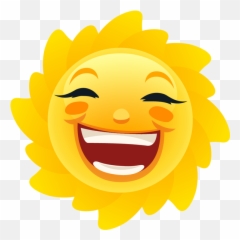 Weathermoji - emoji u0026 stickers for weather update by Monoara Desenho Sol Sorrindo Em Png