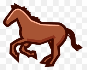 Horse Emoji Clipart - Transparent