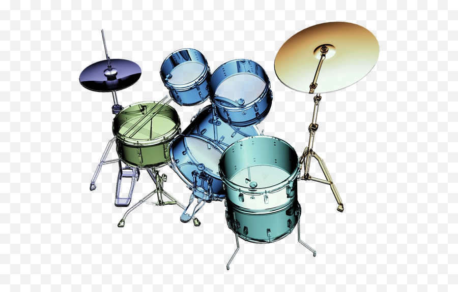 Neon Drums - Drums Emoji,Drums Emoji