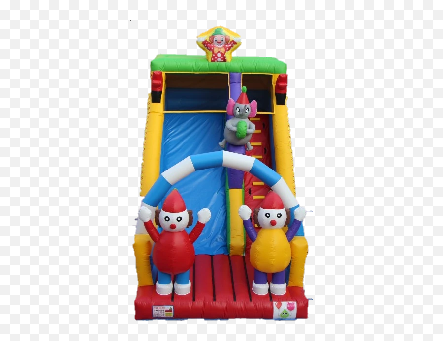 Circus Inflatable Slide - 75m Fun Emoji,Castle Book Emoji