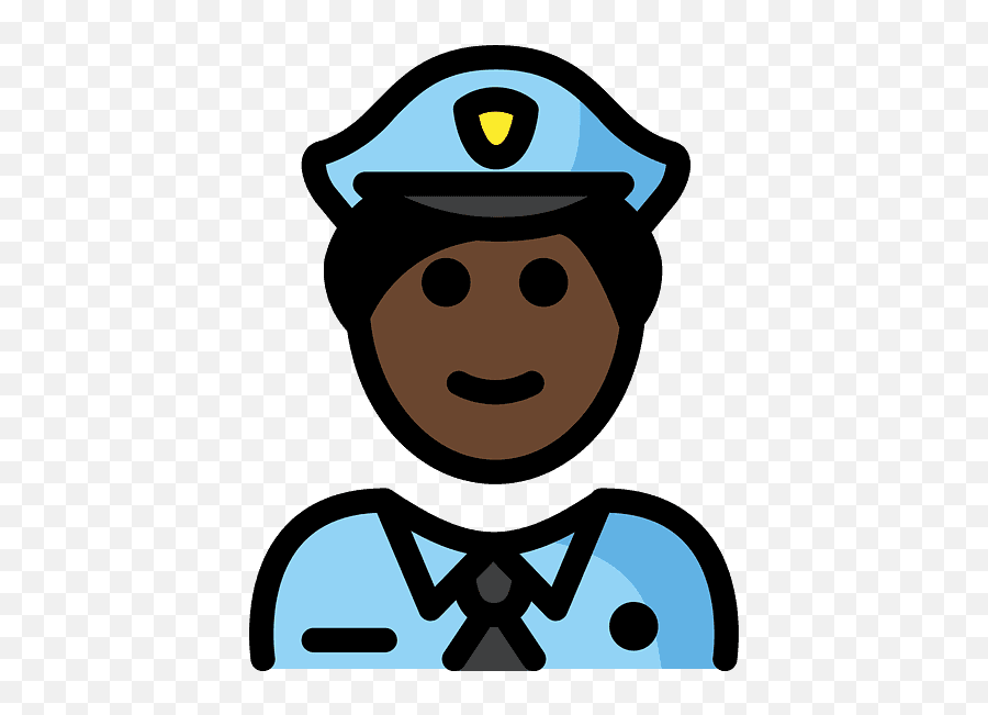 Man Police Officer Emoji Clipart - Imágenes De Aduanas Animadas,Police Officer Emoji
