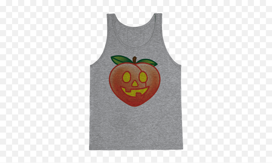 Peach Emoji Tank Tops - Sleeveless,Peach And Eggplant Emoji