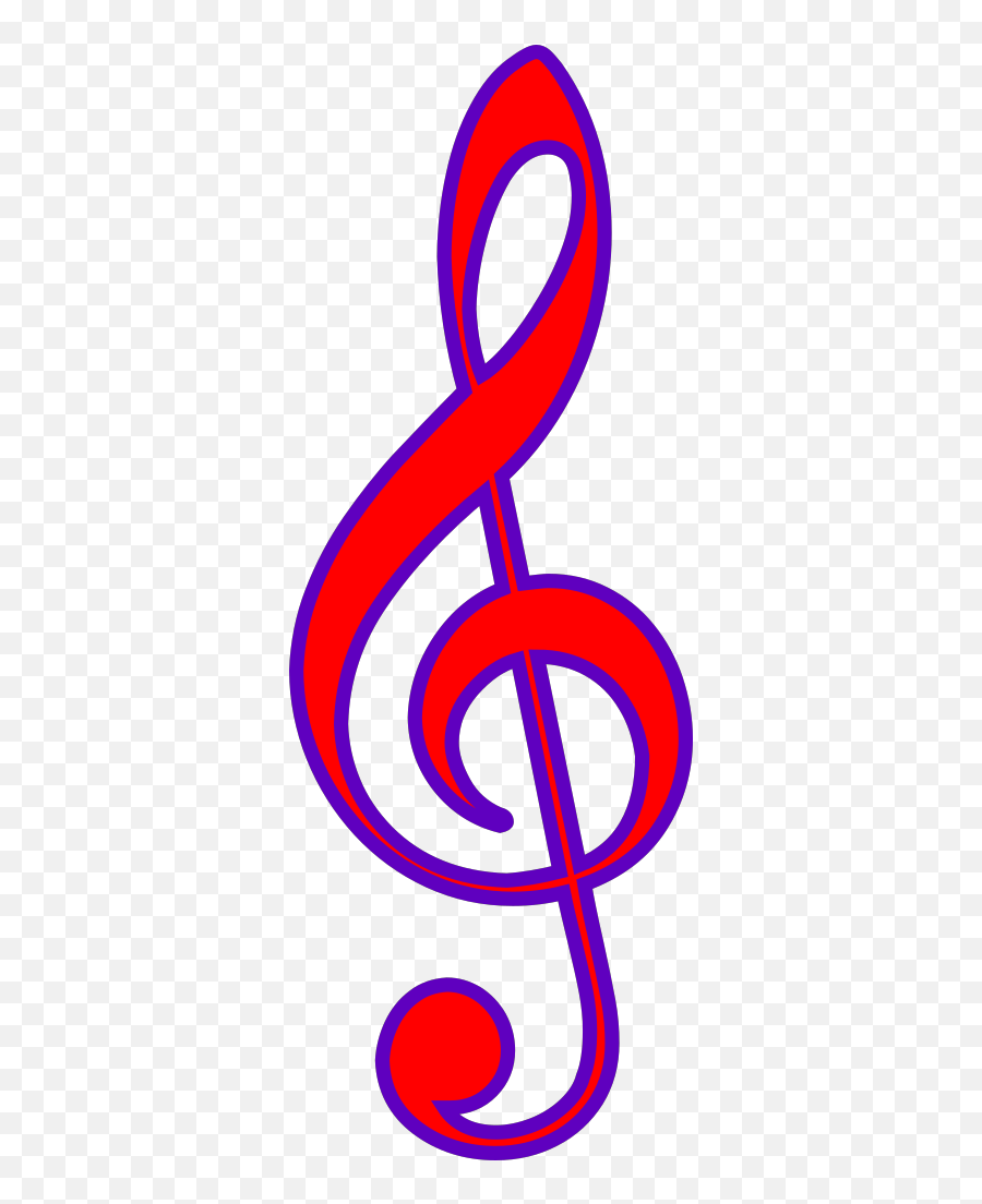 Musical Note 3 Png Svg Clip Art For Web - Download Clip Art Treble Clef Transparent Emoji,Music Note Book Emoji