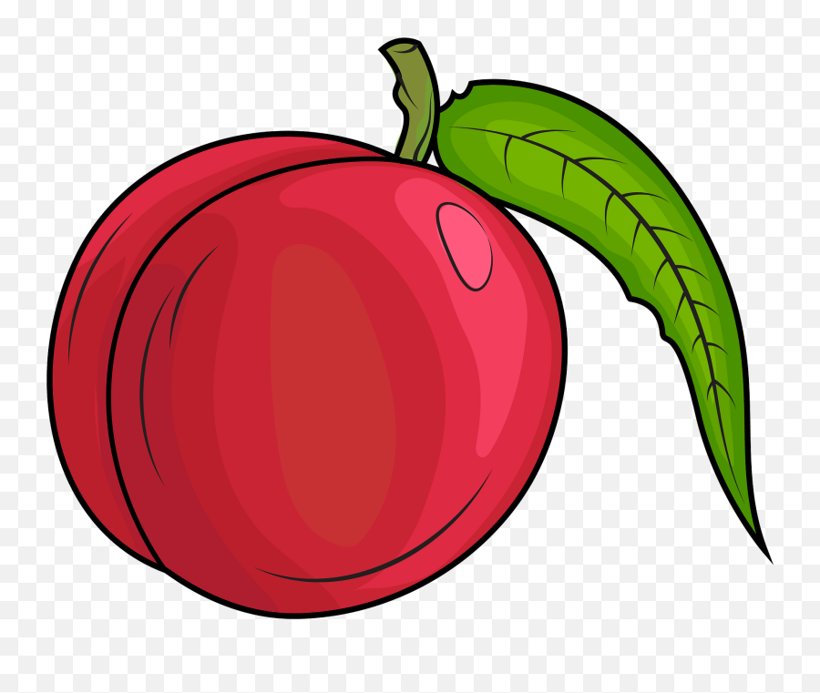 Nectarine Clipart - Superfood Emoji,Passion Fruit Emoji