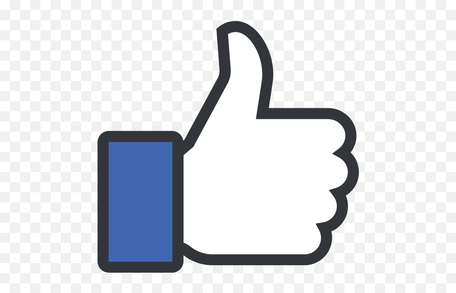 Facebook Like Button - Facebook Like Icon Emoji,Fb Emoji